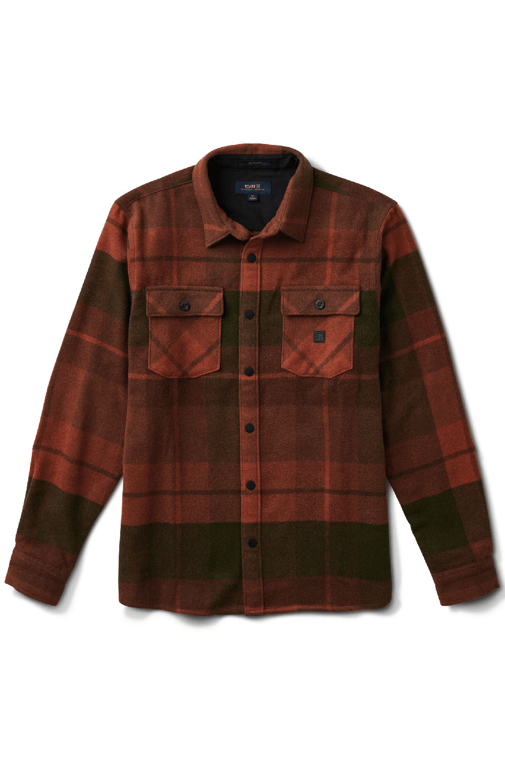 Roark - Nordsman Flannel LS - Military - Flatlay