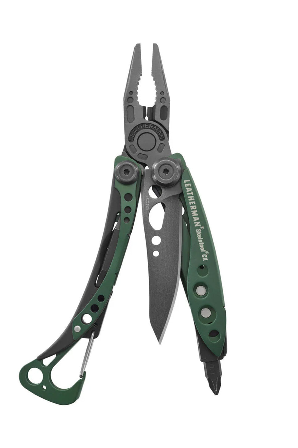 Leatherman - Skeletool CX - OD Green - Open Pliers