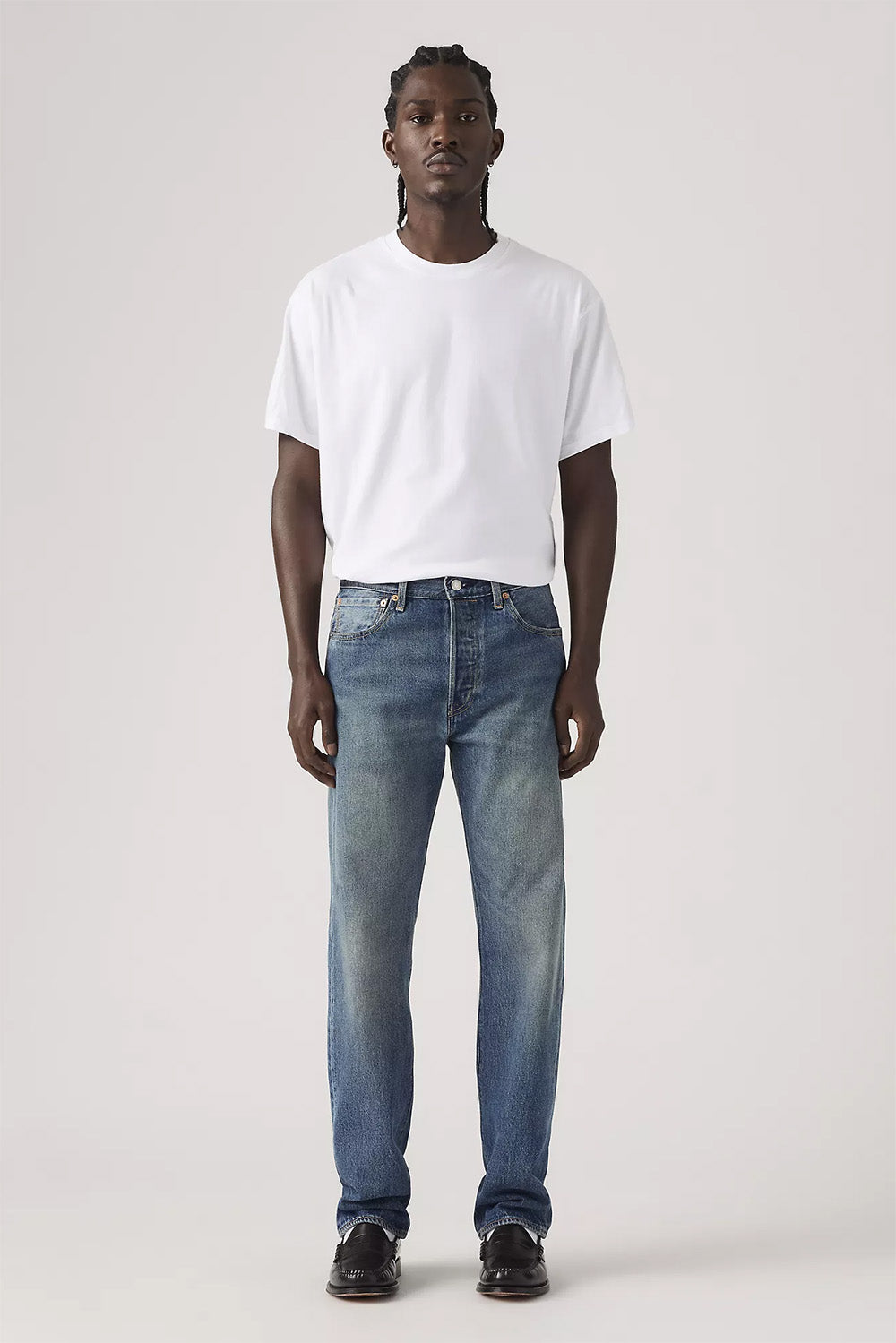 levis 501 original fit a soft spot front