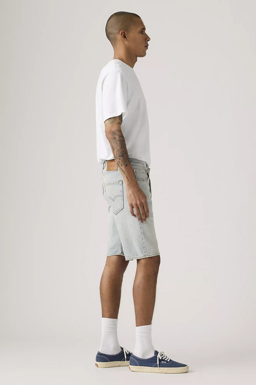levis 501 original fit shorts never on time side