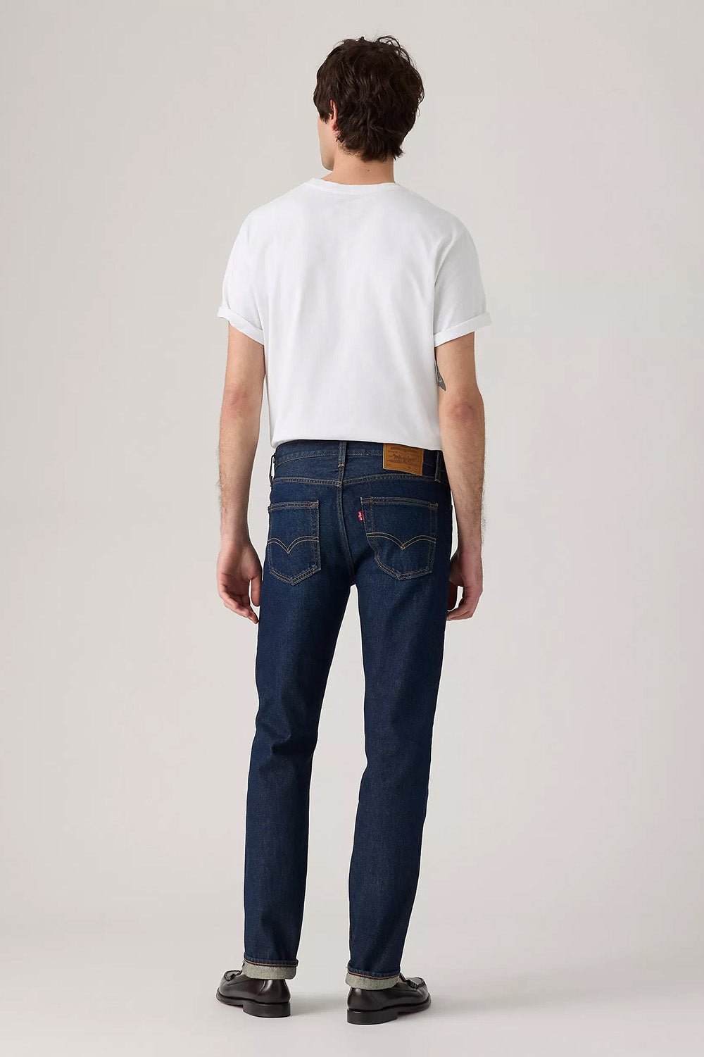 levis 511 slim fit sneaker wave selvedge back