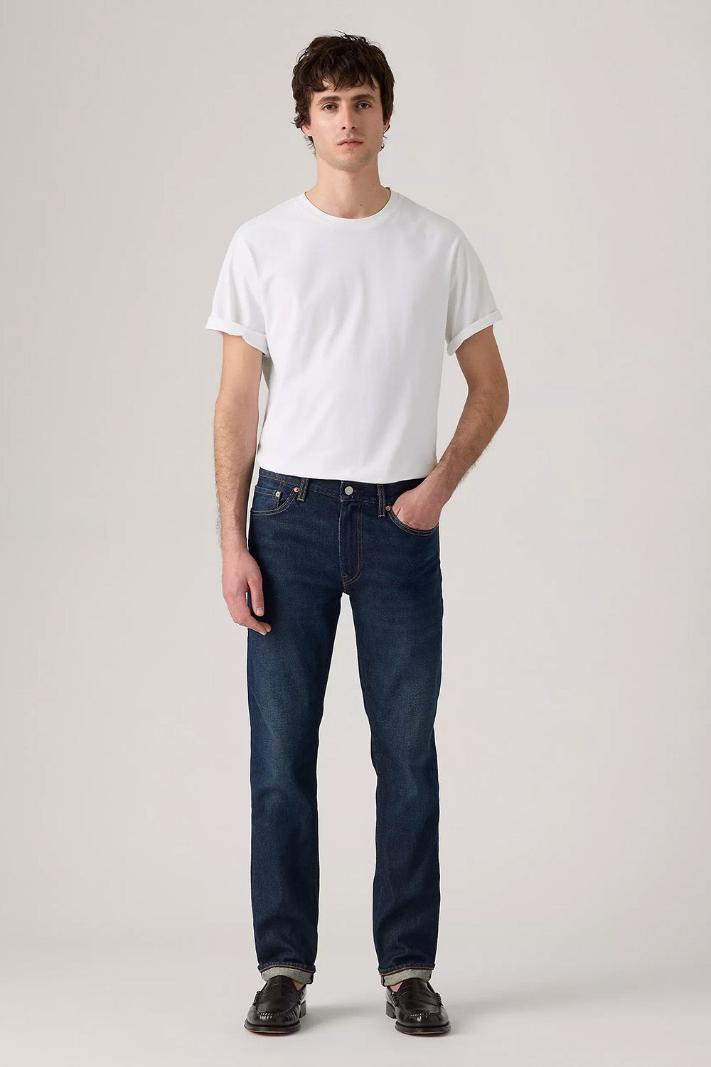 levis 511 slim fit sneaker wave selvedge front