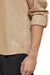 Scotch & Soda - Roll Up Sleeves Linen LS - Seastone - Detail