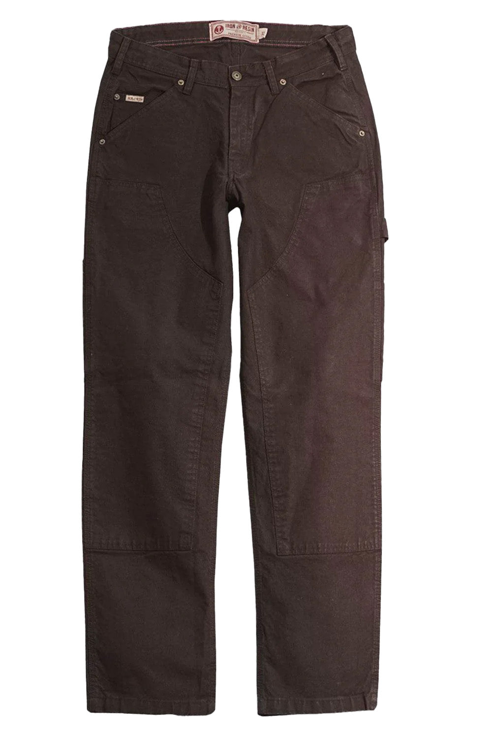 Iron & Resin - DOUBLEKNEE JOURNEYMAN PANT Brown