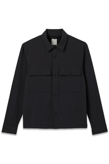Vuori - Lawson Tech Shirt Jacket - Black - Flatlay