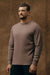 Filson Waffle Knit Thermal Brown Front