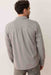 Marine Layer PACIFICA OVERSHIRT Grey Railroad Stripe Back