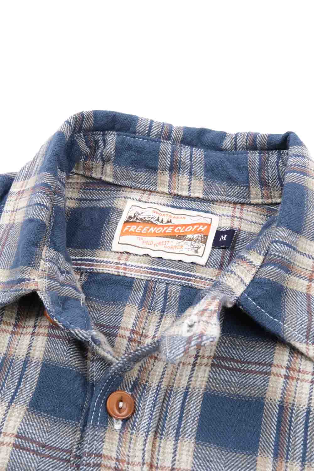 Freenote - Wells - Blue Plaid - Collar