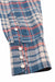 Freenote - Western Scout - Kingfisher Blue Plaid - Sleeve