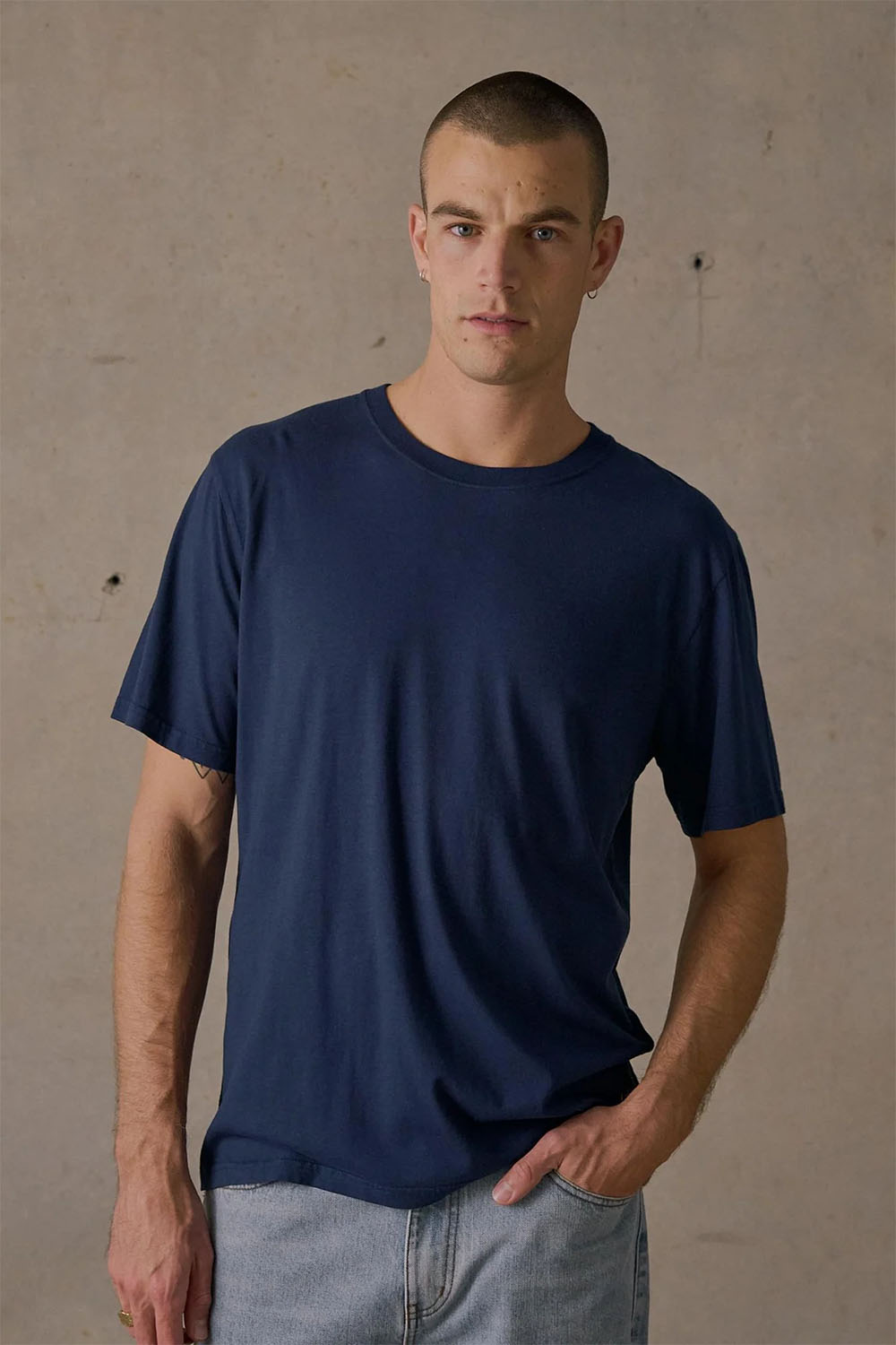 McTavish - Hemp Tee - Blue