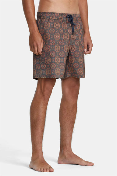 RVCA - Barnes Elastic Short - Red Earth - Side