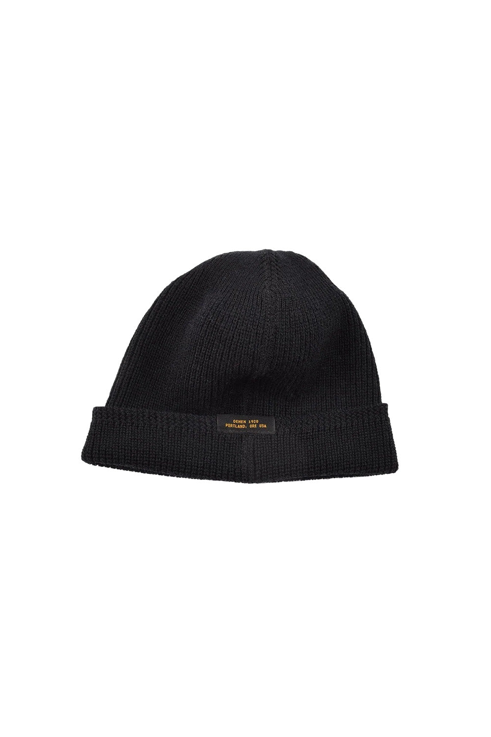 Dehen - Wool Knit Watch Cap - Black