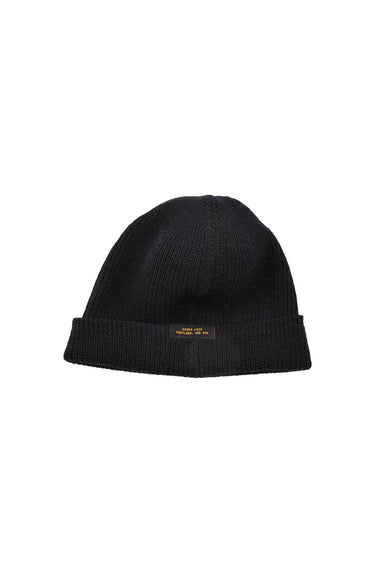 Dehen - Wool Knit Watch Cap - Black