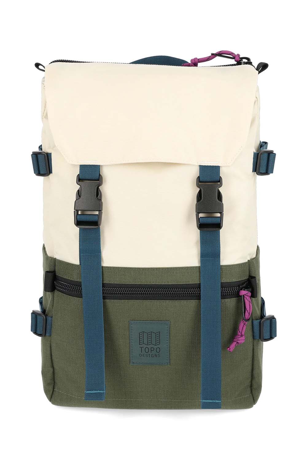 Topo - Rover Pack Classic - Bone White/Olive - Front