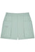 malbon division short in lily pad flatlay view