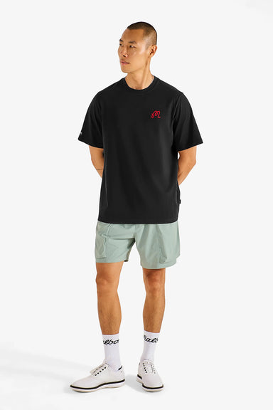malbon division short in lily pad