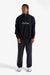 malbon collegiate sweatshirt black front