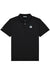 malbon fairway baldwin polo black flatlay