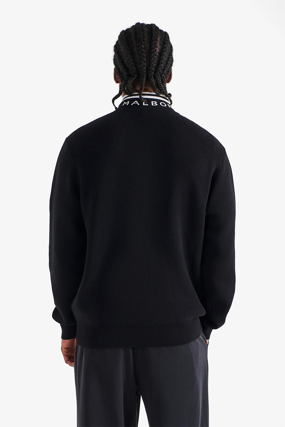 malbon sorrel sweater black back