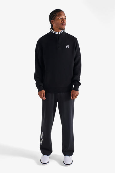 malbon sorrel sweater black front