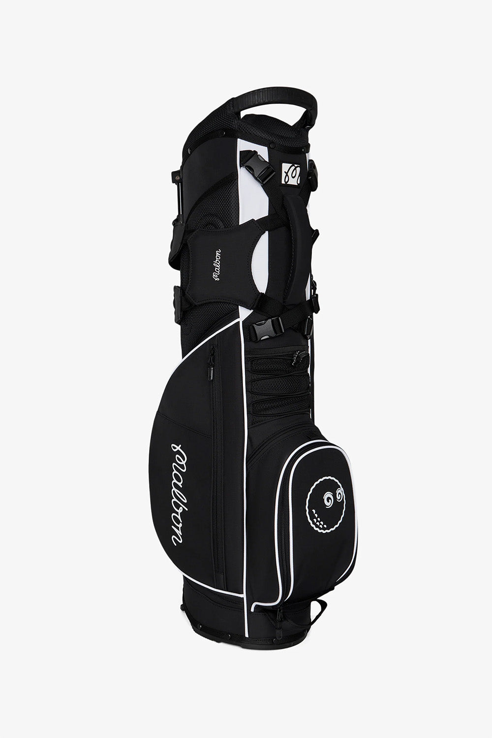 malbon walking bag black back