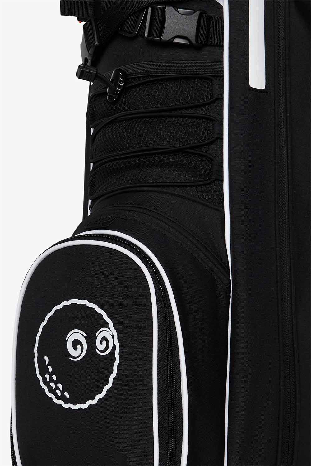 malbon walking bag black pocket