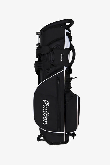 malbon walking bag black profile