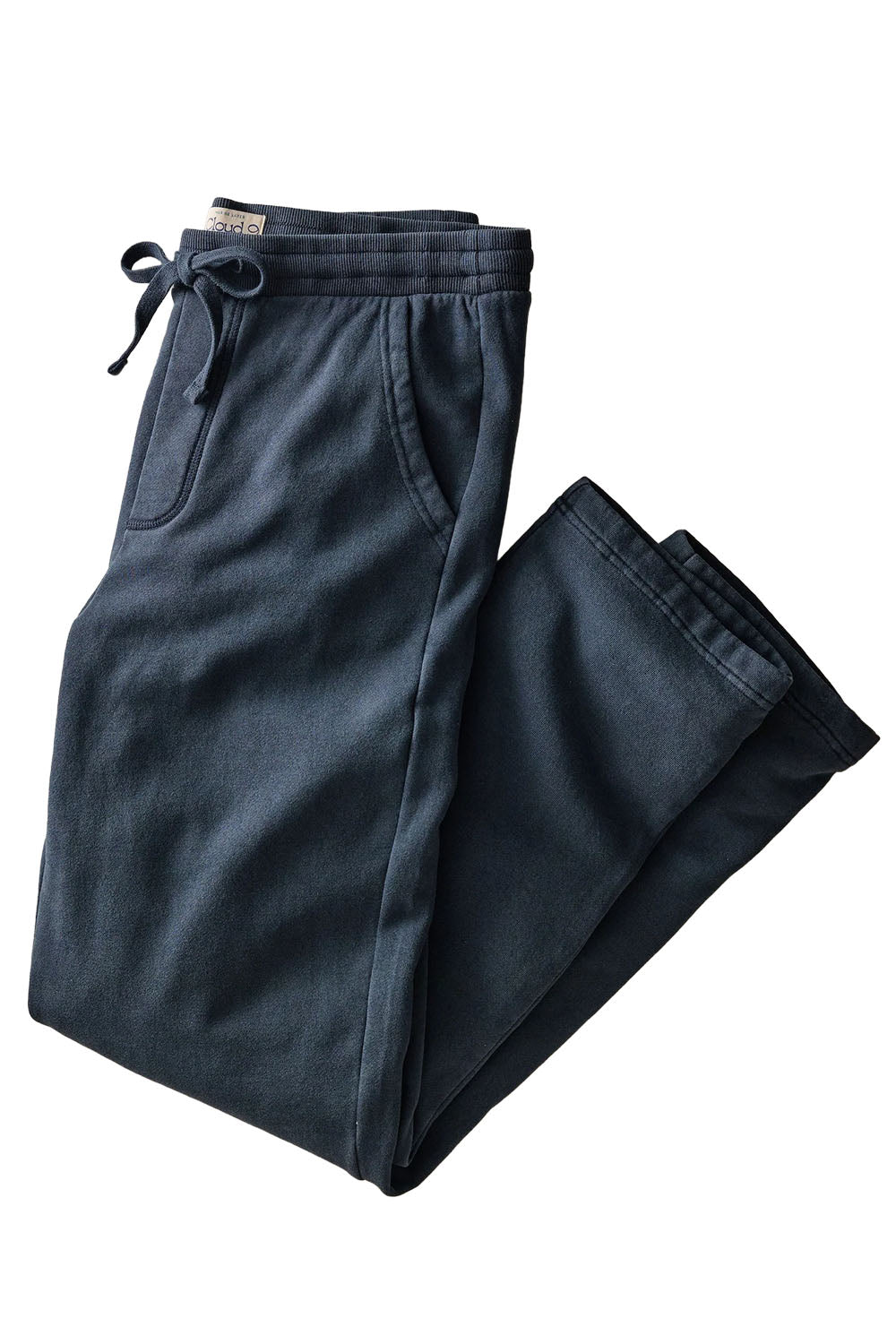 Marine Layer - Cloud 9 Fleece Sweatpant - Mood Indigo - Flatlay