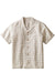marine-layer-dobby-resort-shirt-natural-brown-check-flatlay