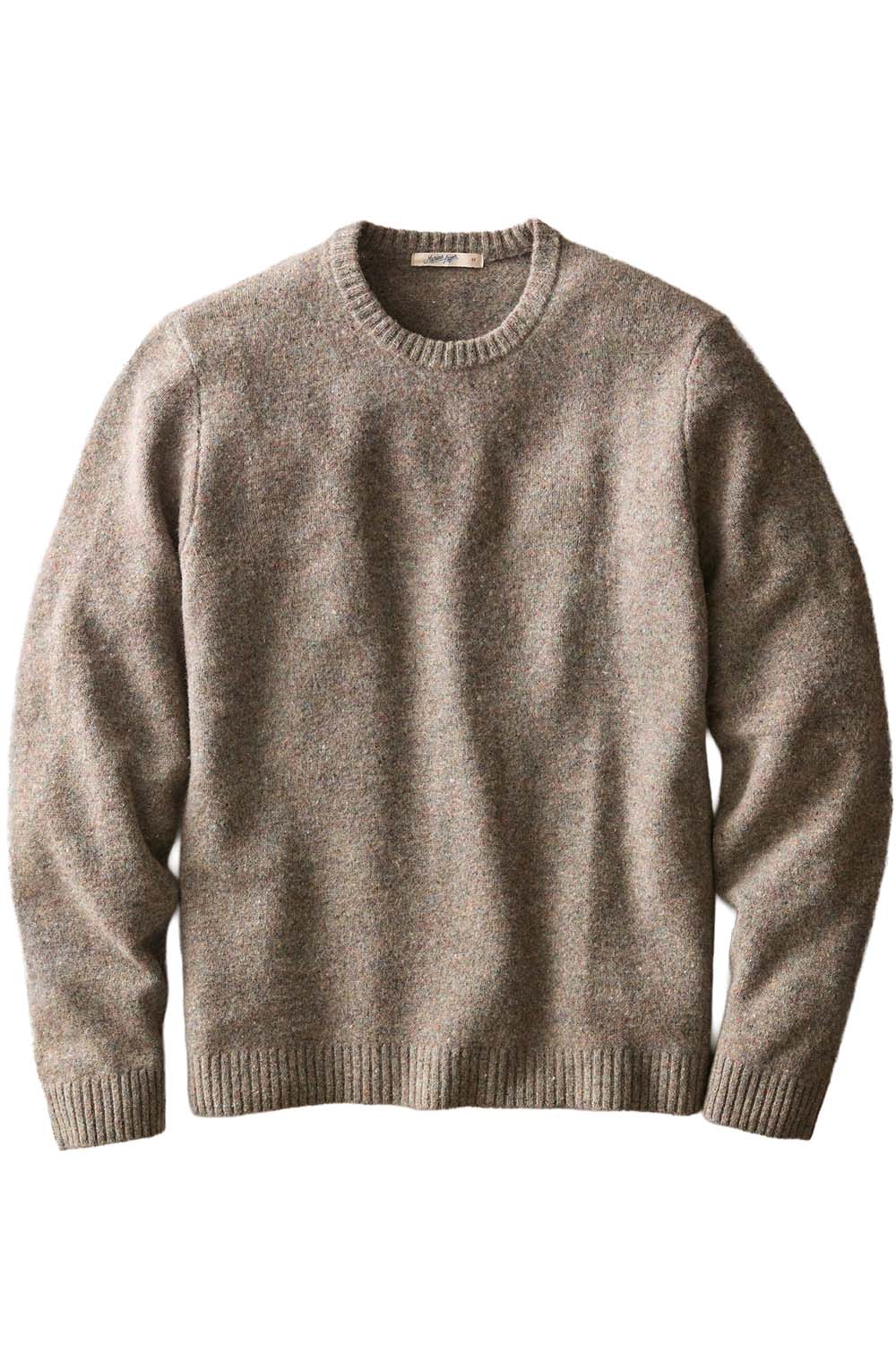 Marine Layer - Donegal Crew Sweater - Wild Sage - Flatlay