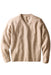 Marine Layer - Donegal V-Neck Sweater - Ryewater - Flatlay