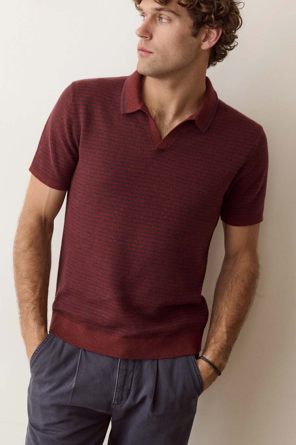 marine-layer-liam-sweater-polo-red-navy-stripe-front