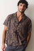 marine-layer-pablo-resort-shirt-brown-navy-geo-fan-print-front
