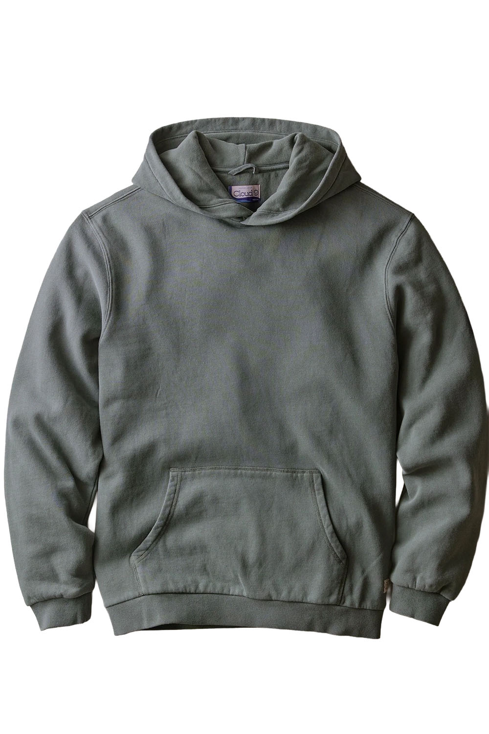 marine-layer-relaxed-cloud-9-hoodie-balsam-green-flatlay