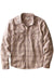 Marine Layer - The Clark Cord Shirt - Brown Plaid - Flatlay