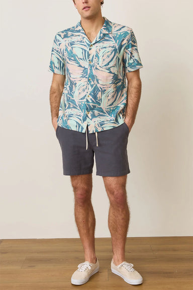 marine layer 6in saturday beach short faded black