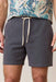 marine layer 6in saturday beach short faded black front