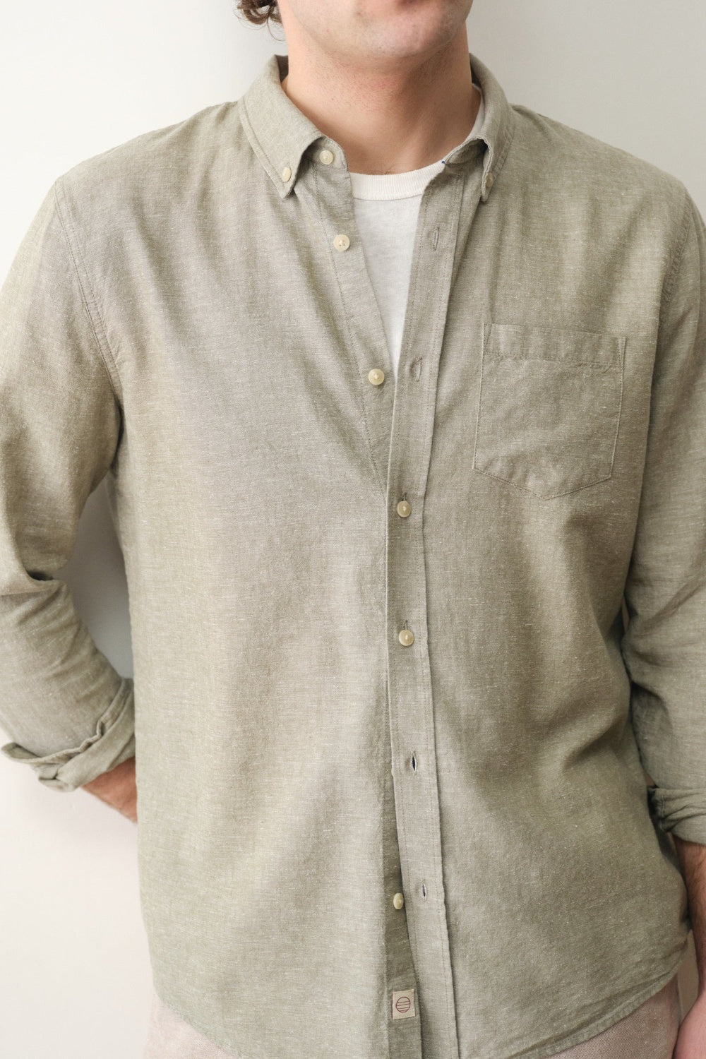 marine layer better than linen olive profile