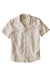 marine layer better than linen shirt tan white stripe flatlay