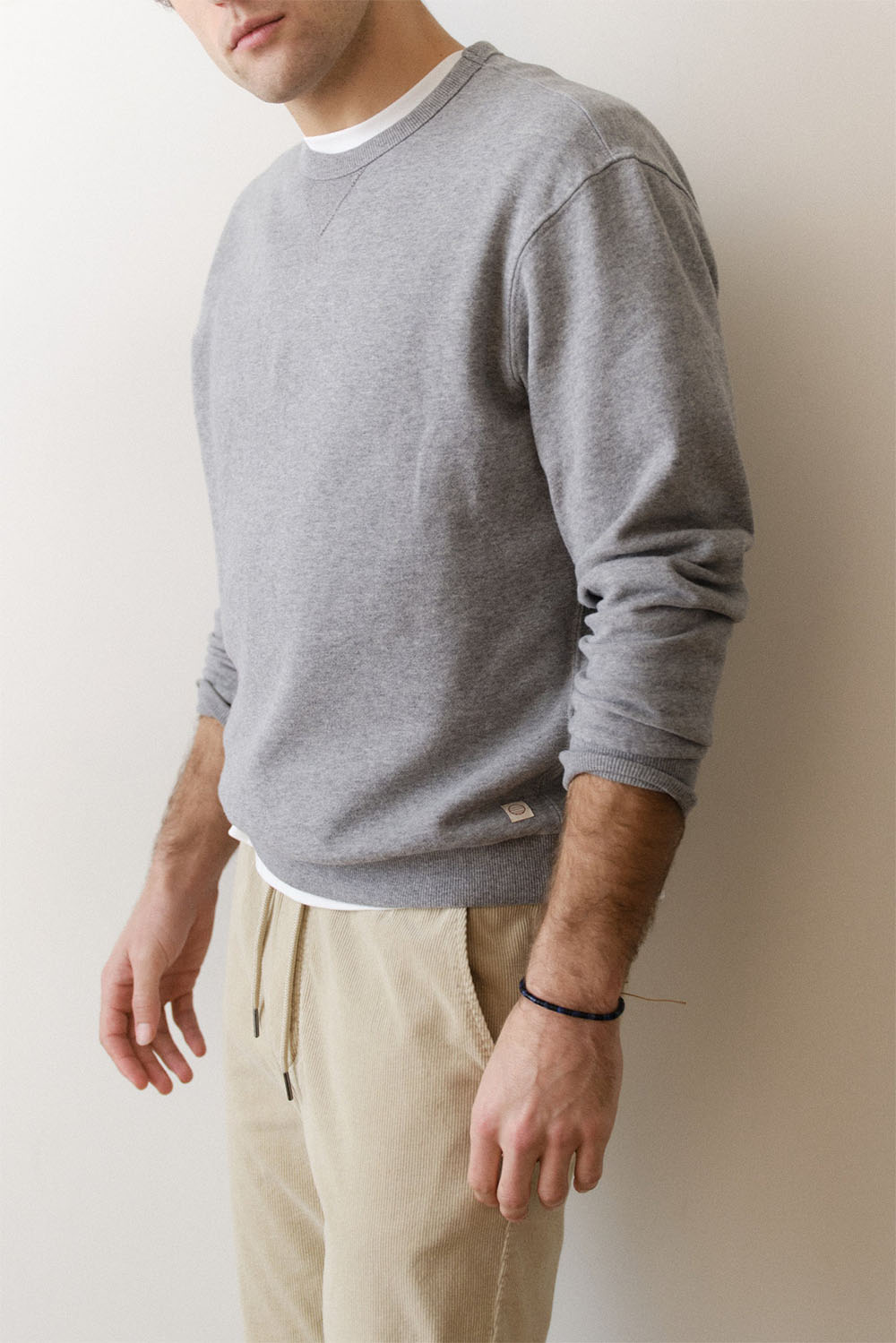 marine layer cloud 9 fleece heather grey side