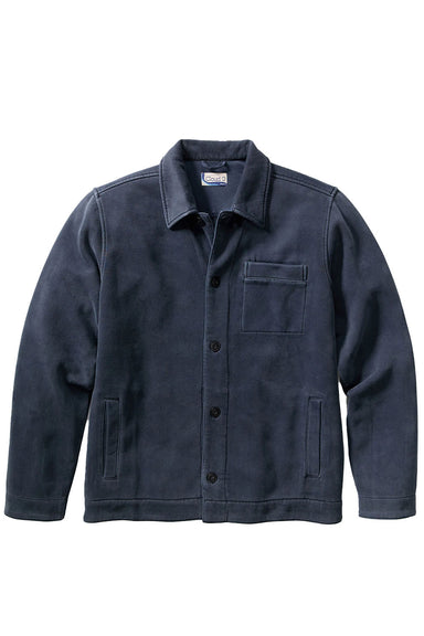 marine layer cloud 9 overshirt mood indigo flatlay