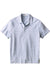 marine layer hemp resort polo soft chambray flatlay