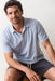 marine layer hemp resort polo soft chambray