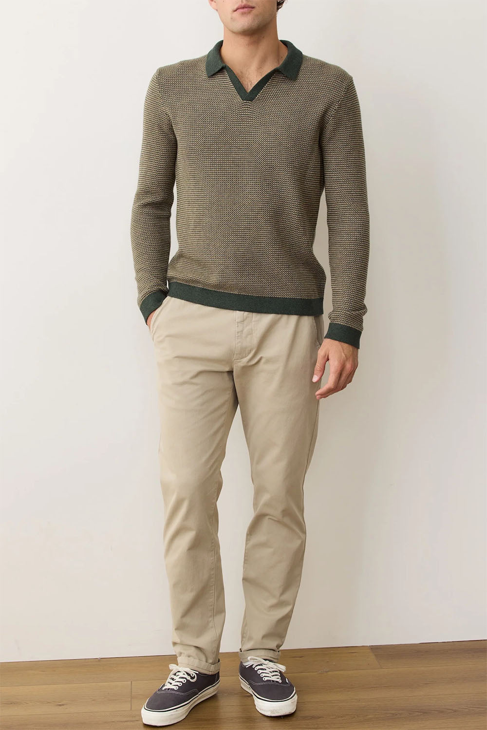 marine layer liam sweater polo barbour sable