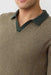 marine layer liam sweater polo barbour sable detail