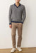 marine layer liam sweater polo navy driftwood