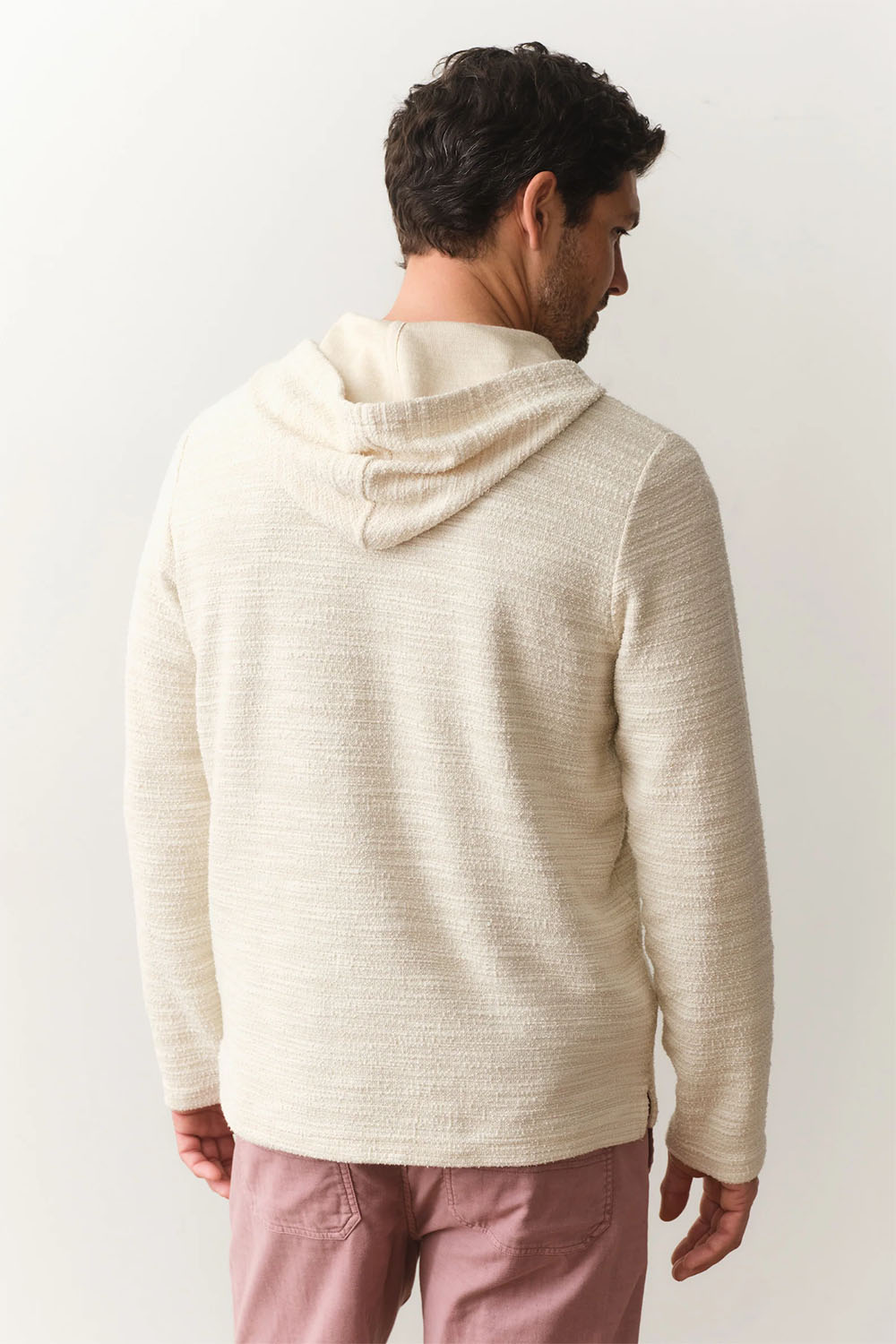 marine layer portola beach hoodie sand back