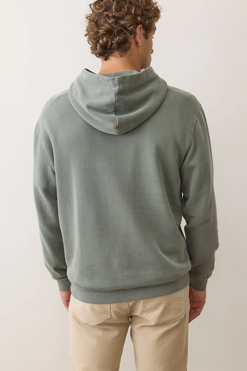 marine layer relaxed cloud 9 hoodie laurel wreath back