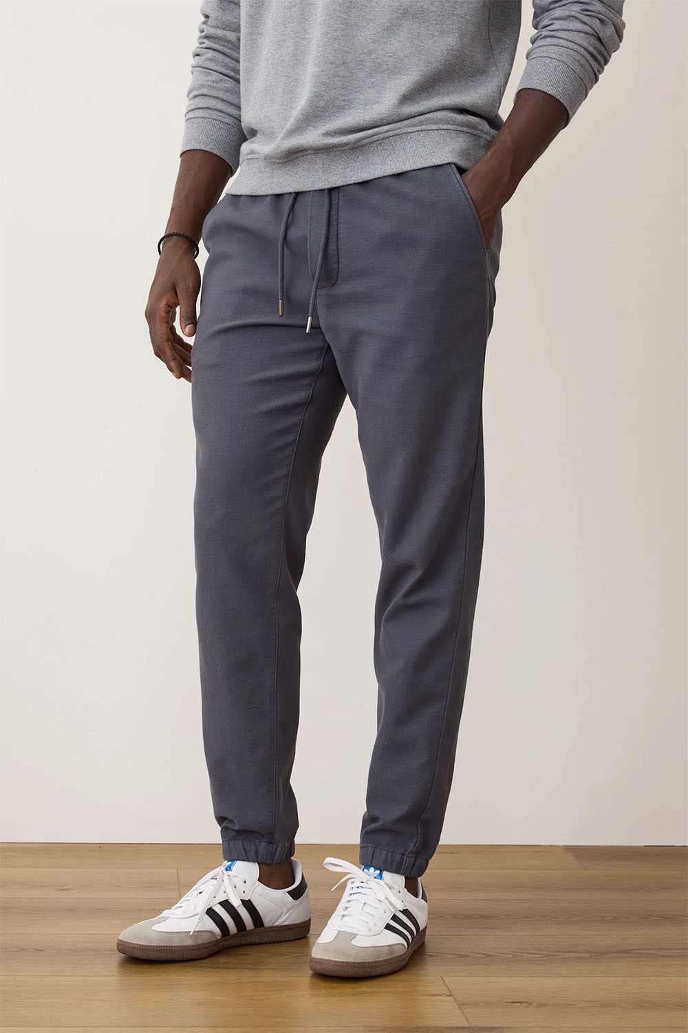 marine layer saturday favorite jogger india ink front