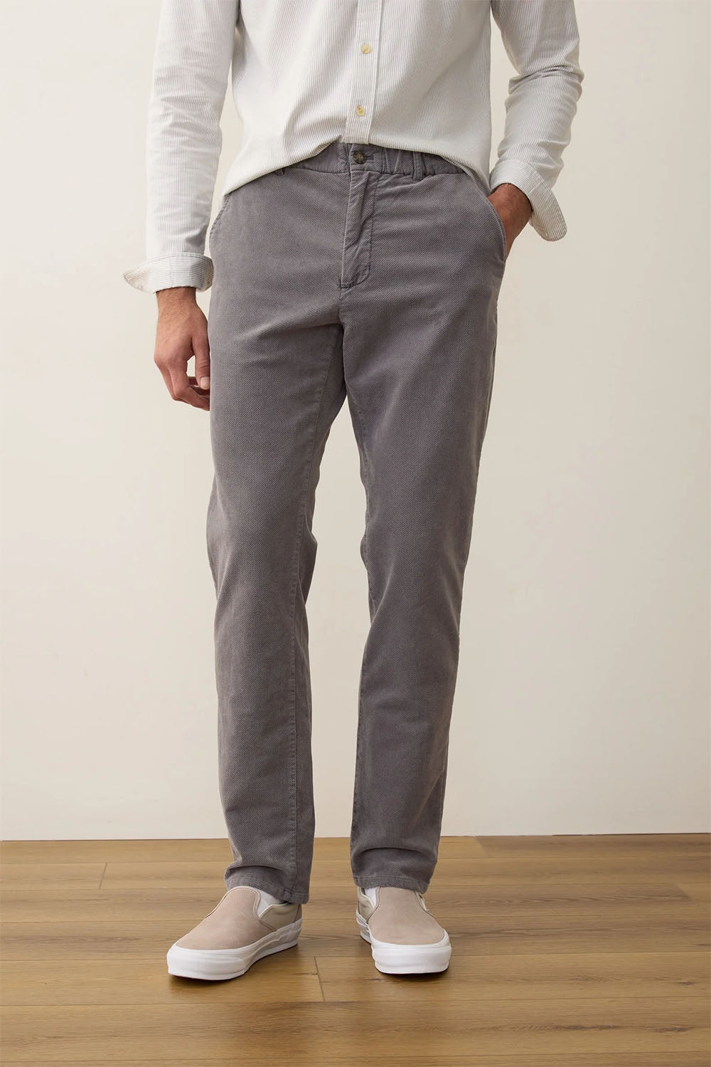 marine layer saturday moleskin chino mockingbird front